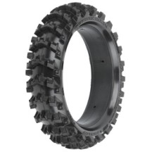 Pro-line 1-4 Dunlop Geomax MX14 V2 CR4 Rear Tire MTD Sleeve: Pro-Spec Wheel PRO1024711