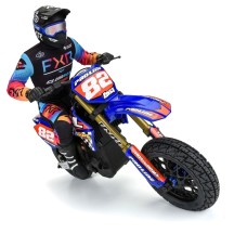 Neumático delantero Hot Lap MX S3 montado en llanta Supermoto negra 1/4 Pro-line PRO1024410 (4)
