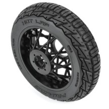 Pro-line 1-4 Hot Lap MX S3 Rear Tire MTD Black Supermoto Wheel: Promoto-MX PRO1024310