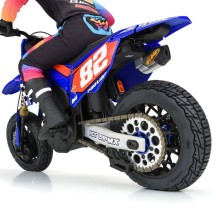 Neumático trasero Hot Lap MX S3 montado en llanta Supermoto negra 1/4 Pro-line PRO1024310 (4)