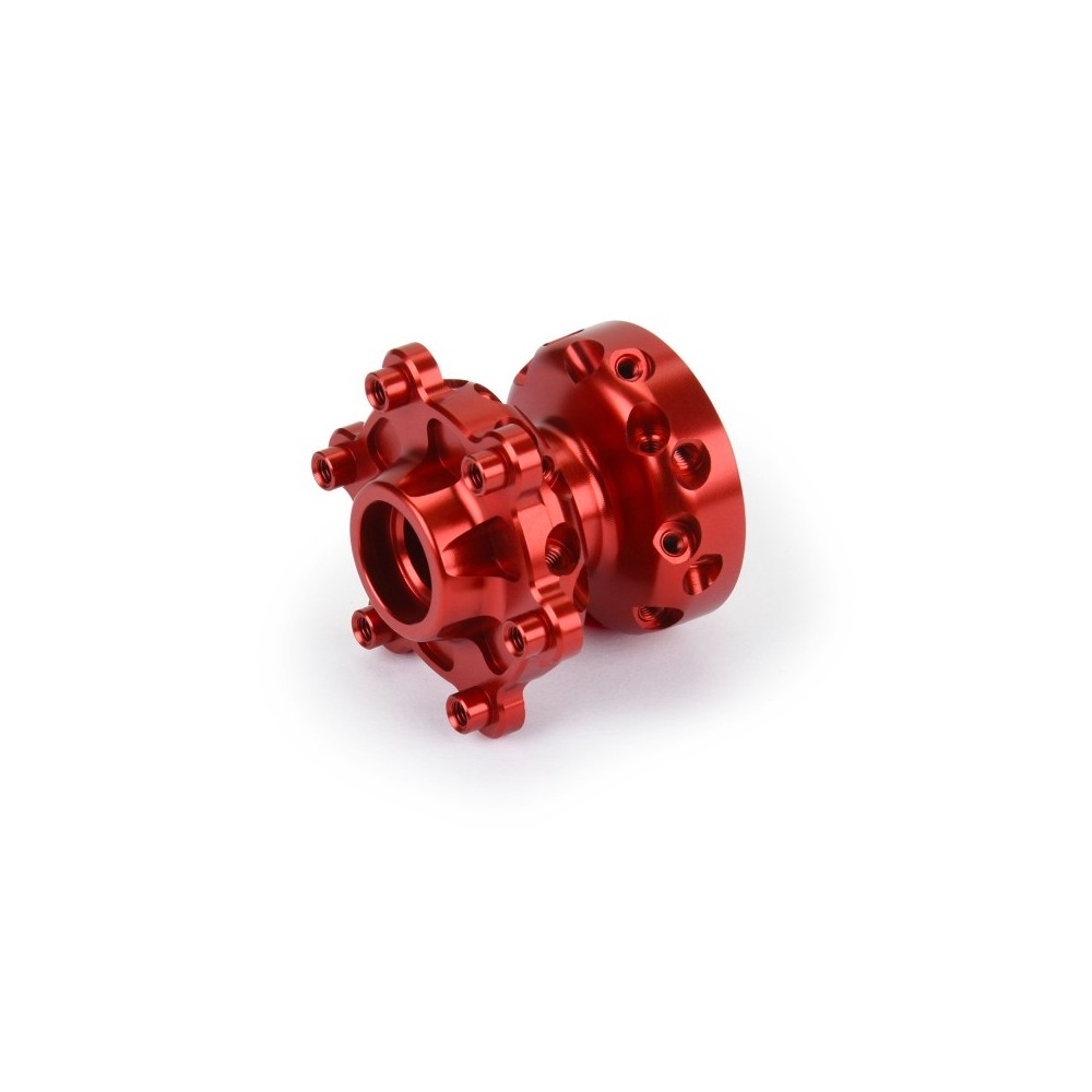 Buje delantero aluminio Pro-Spec rojo 1/4 Pro-line Buje delantero aluminio Pro-Spec rojo 1/4 Pro-line