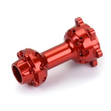 Buje trasero aluminio Pro-Spec rojo 1/4 Pro-line