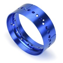 Llanta trasera aluminio Pro-Spec azul 1/4 Pro-line