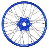 Pro-line 1-4 Pro-Spec Aluminum V2 Bead Front Wheel Blue-Blue : Promoto-MX PRO283600T1