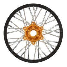 Pro-line 1-4 Pro-Spec Aluminum V2 Bead Rear Wheel Black-Gold : Promoto-MX PRO283700T3