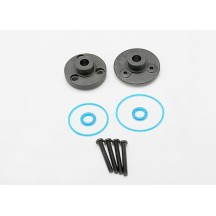 Tapas de cubierta de diferencial delantero y trasero Traxxas TRX7080