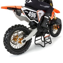 Rueda trasera V2 de aluminio Pro-Spec negro-dorado 1/4 Promoto-MX Pro-line PRO283700T3 (5)