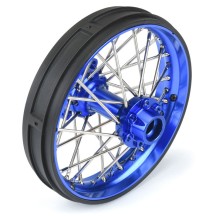 Rueda trasera V2 aluminio Pro-Spec azul 1/4