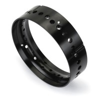 Pro-line 1-4 Pro-Spec Black Aluminum Front Rim: Promoto-SM PRO284706