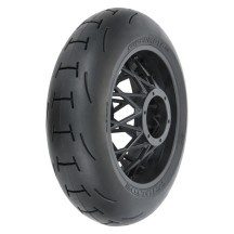 Neumático trasero Supermoto 2.0 S3 montado en llanta Supermoto negra 1/4 Promoto-MX-SM Pro-line PRO1024510