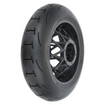 Pro-line 1-4 Supermoto 2.0 S3 Rear Tire MTD Black Supermoto Wheel: MX-SM PRO1024510
