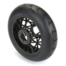 Neumático trasero Supermoto 2.0 S3 montado en llanta Supermoto negra 1/4 Promoto-MX-SM Pro-line PRO1024510 (3)