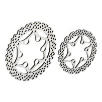 Pro-line 1-4 YZ Style Steel F-R Brake Rotor Set: Promoto-MX-SM PRO642100