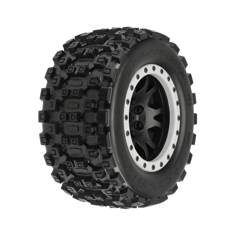 Pro-line 1-5 Badlands MX43 Pro-Loc F-R X-MAXX MTD 24mm Blk-Gry Impulse PRO1013113 Pro-line 1-5 Badlands MX43 Pro-Loc F-R X-MAXX MTD 24mm Blk-Gry Impulse PRO1013113