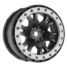 Ruedas Impulse Pro-Loc delantero-trasero 24mm gris-negro X-MAXX 1/5 Pro-line PRO276303 (2)