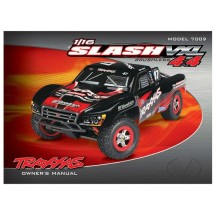 Manual de propietario Slash 4WD 1/16 Traxxas TRX7098