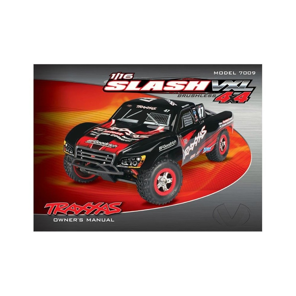 Manual de propietario Slash 4WD 1/16 Traxxas TRX7098