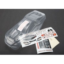 Carrocería E-Revo 1/16 transparente sin pintar con rejilla y luces Traxxas TRX7111