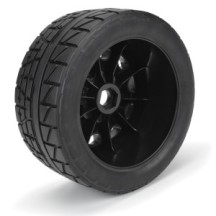 Pro-line 1-6 Menace HP BELTED F-R 5.7 MT Tires Mounted 24mm Blk Raid PRO1020510