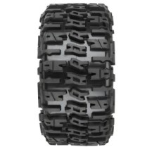 Pro-line 1-6 Trencher F-R 5.7” Tires Mounted 24mm Black Raid 8x48 Hex PRO1024010