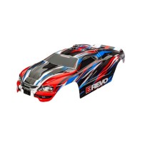 Carrocería E-Revo 1:16 rojo-azul Traxxas TRX7115-RBLU