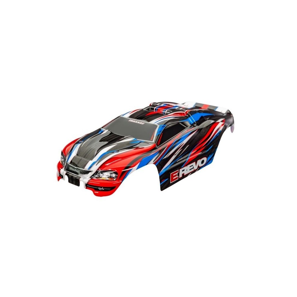 Carrocería E-Revo 1:16 rojo-azul Traxxas TRX7115-RBLU Carrocería E-Revo 1:16 rojo-azul Traxxas TRX7115-RBLU