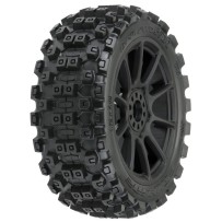 Pro-line 1-8 Badlands MX M2 F-R Buggy Tires Mounted 17mm Black Mach 10 PRO906721
