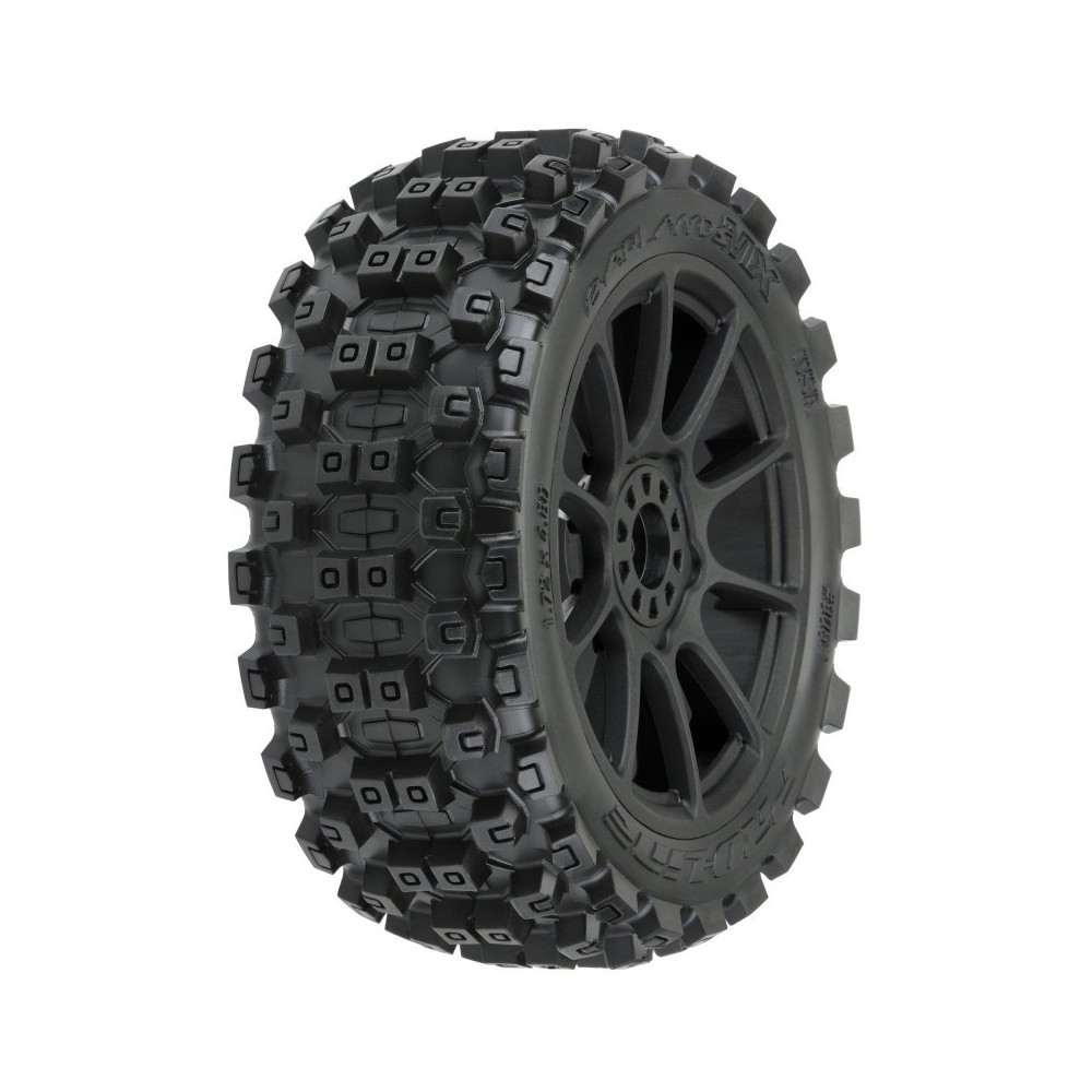 Pro-line 1-8 Badlands MX M2 F-R Buggy Tires Mounted 17mm Black Mach 10 PRO906721 Pro-line 1-8 Badlands MX M2 F-R Buggy Tires Mounted 17mm Black Mach 10 PRO906721