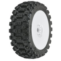 Neumáticos Badlands MX M2 3.8" buggy 17mm blancas Pro-line PRO906731