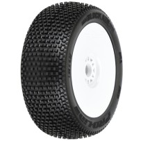 Pro-line 1-8 Blockade S3 Front-Rear Buggy Tires Mounted 17mm White PRO9039233