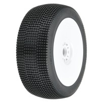 Pro-line 1-8 Convict S3 Front-Rear Buggy Tires Mounted 17mm White Wheels PRO9071233