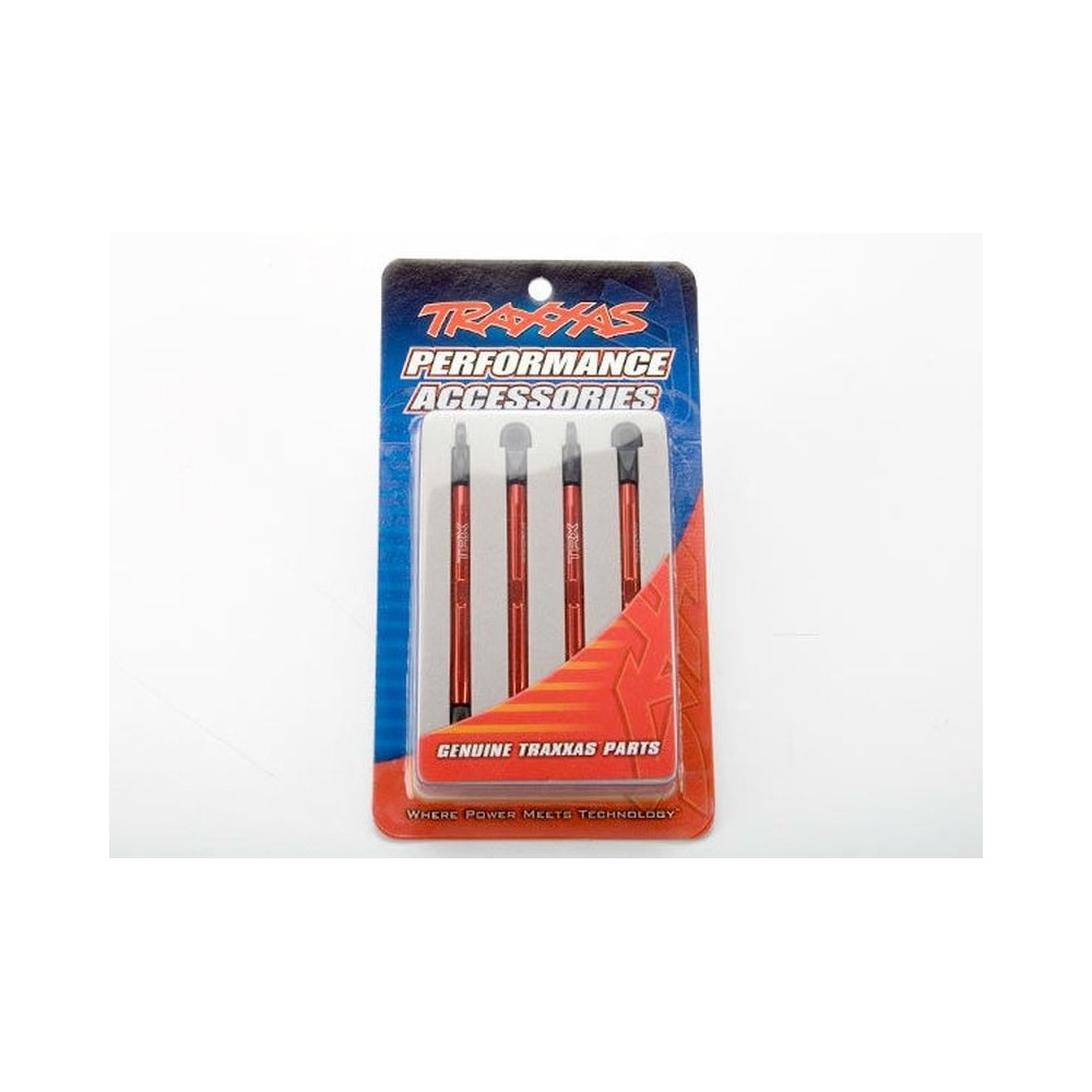 Varillas convergencia aluminio rojo ensambladas Traxxas TRX7138X Varillas convergencia aluminio rojo ensambladas Traxxas TRX7138X