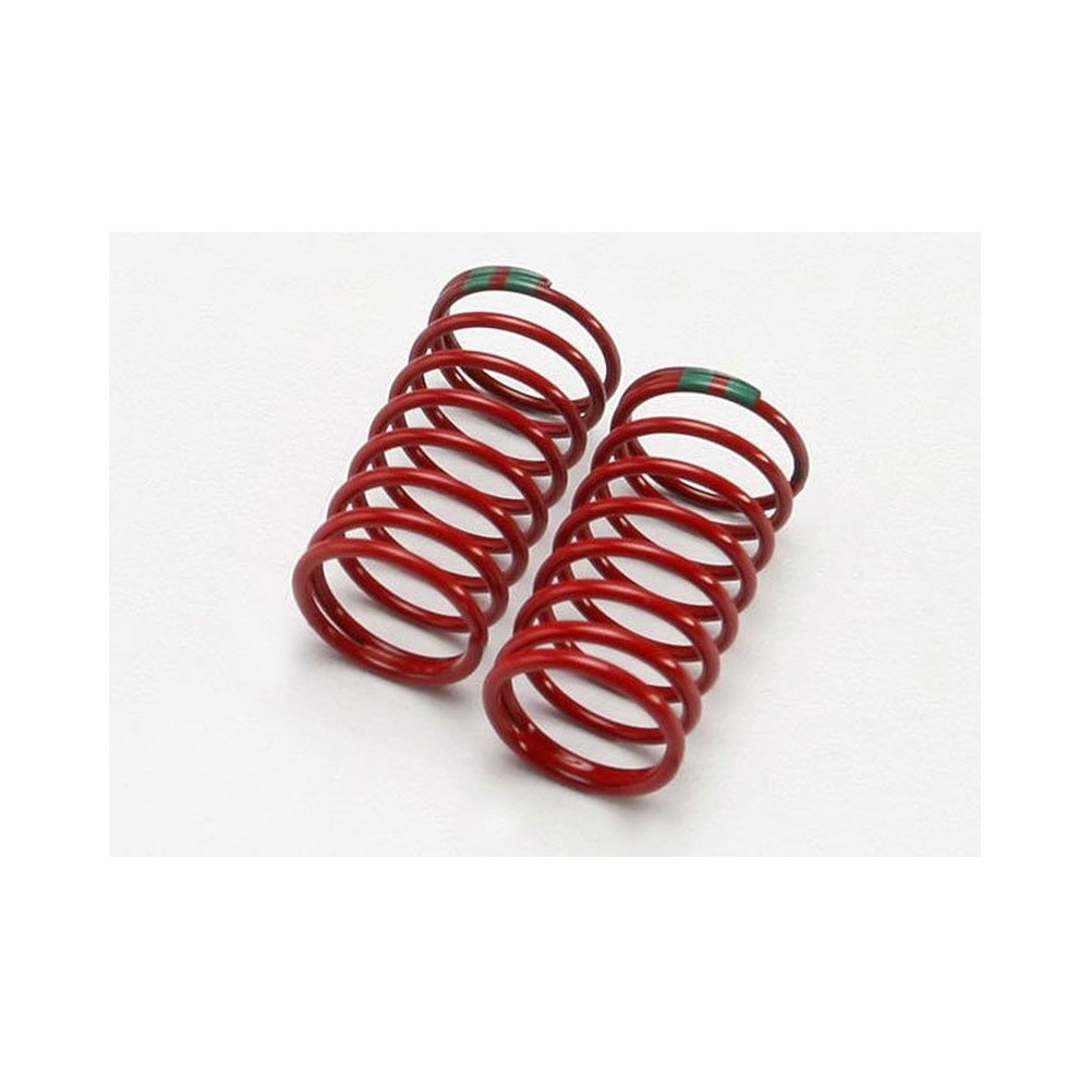 Muelles amortiguador GTR 2 unidades tasa 0.88 doble verde Summit 1/16 Traxxas TRX7141 Muelles amortiguador GTR 2 unidades tasa 0.88 doble verde Summit 1/16 Traxxas TRX7141