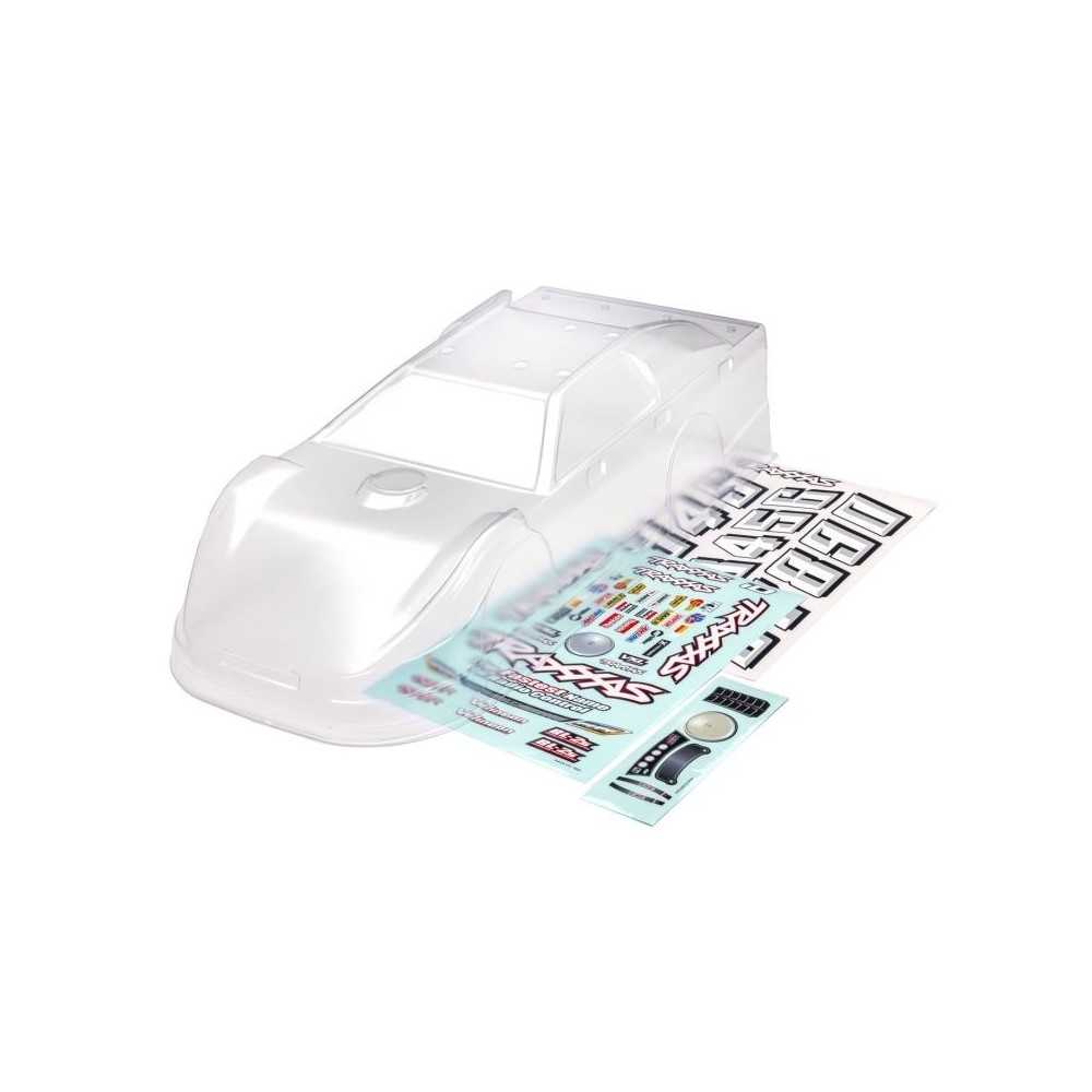 Traxxas Body slash late model (clear untrimmed requires painting) decal TRX10426