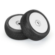 Pro-line 1-8 Hex Shot S3 Front-Rear Buggy Tires Mounted 17mm White PRO9073233