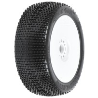 Pro-line 1-8 Hole Shot 2.0 S3 Front-Rear Buggy Tires Mounted 17mm White PRO9041233