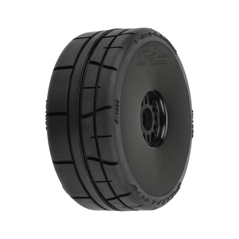 Pro-line 1-8 Menace HP BELTED Speed Run F-R Tires Mounted 17mm Black PRO1023510 Pro-line 1-8 Menace HP BELTED Speed Run F-R Tires Mounted 17mm Black PRO1023510