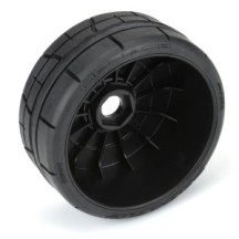 Pro-line 1-8 Menace HP BELTED Speed Run F-R Tires Mounted 17mm Black PRO1023510