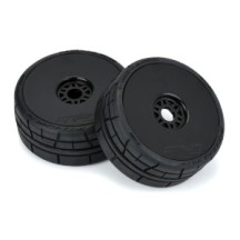 Pro-line 1-8 Menace HP BELTED Speed Run F-R Tires Mounted 17mm Black PRO1023510
