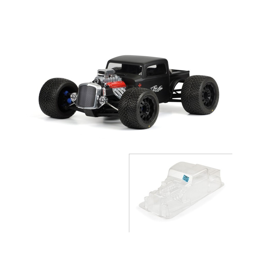 Carrocería Rat Rod 1/8 transparente Monster Truck Pro-line Carrocería Rat Rod 1/8 transparente Monster Truck Pro-line