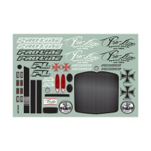 Carrocería Rat Rod 1/8 transparente Monster Truck Pro-line