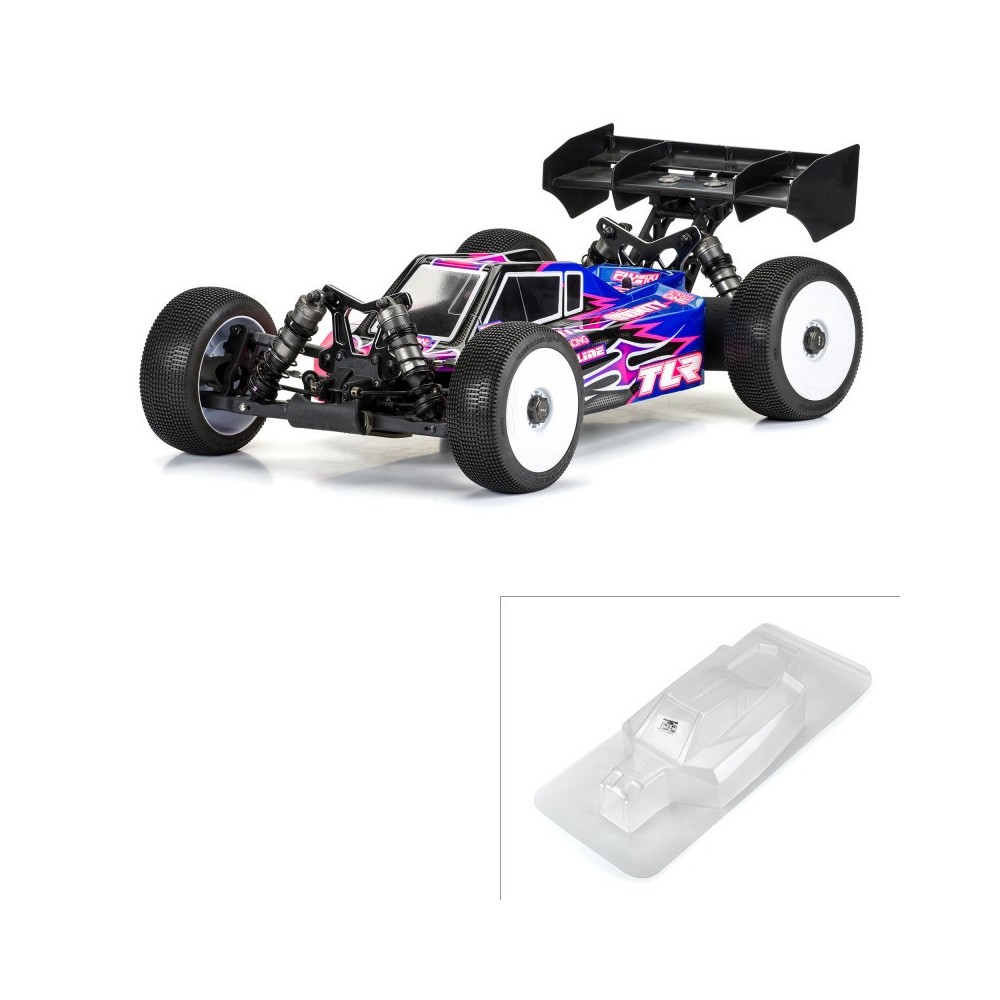 Carrocería Sector 1/8 TLR 8ight-X-E 2.0 transparente Pro-line Carrocería Sector 1/8 TLR 8ight-X-E 2.0 transparente Pro-line