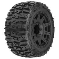 Pro-line 1-8 Trencher LP F-R 3.8 MT Tires Mounted 17mm Black Raid PRO1017510