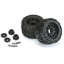Pro-line 1-8 Trencher X F-R 3.8 MT Tires Mounted 17mm Black Raid PRO118410