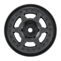 Pro-line 1/10 Holcomb F/R 1.55 12mm Crawler Bead-Loc Wheels Black PRO284200