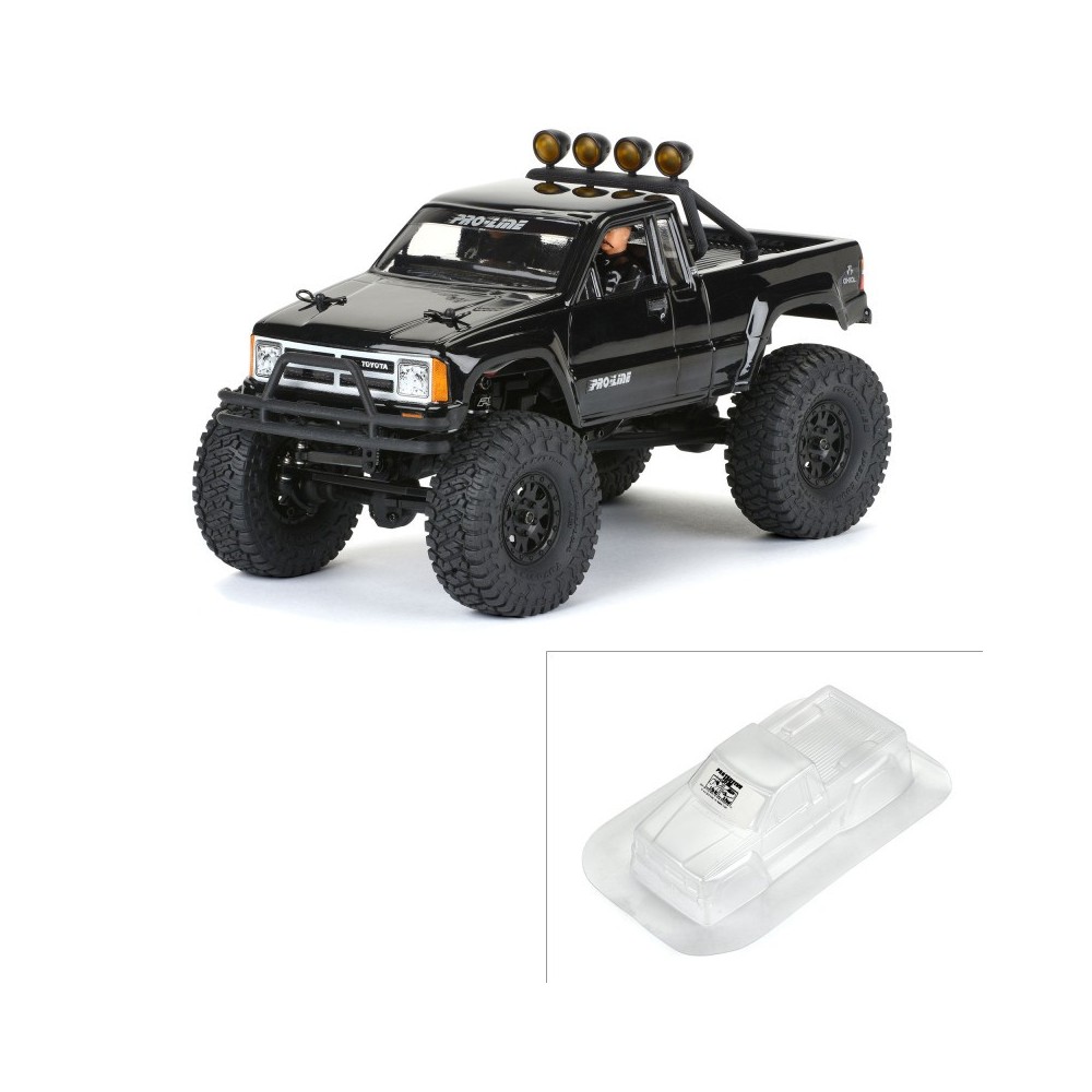 Pro-line 1985 Toyota HiLux SR5 Clear Body: SCX24 PRO363600 Pro-line 1985 Toyota HiLux SR5 Clear Body: SCX24 PRO363600