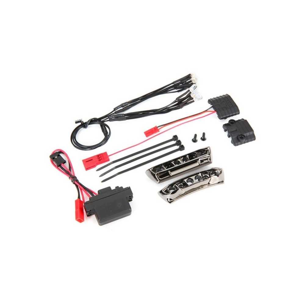 Traxxas Led light kit 1-16 e-revo (includes power supply front rear bumpers) TRX7185A