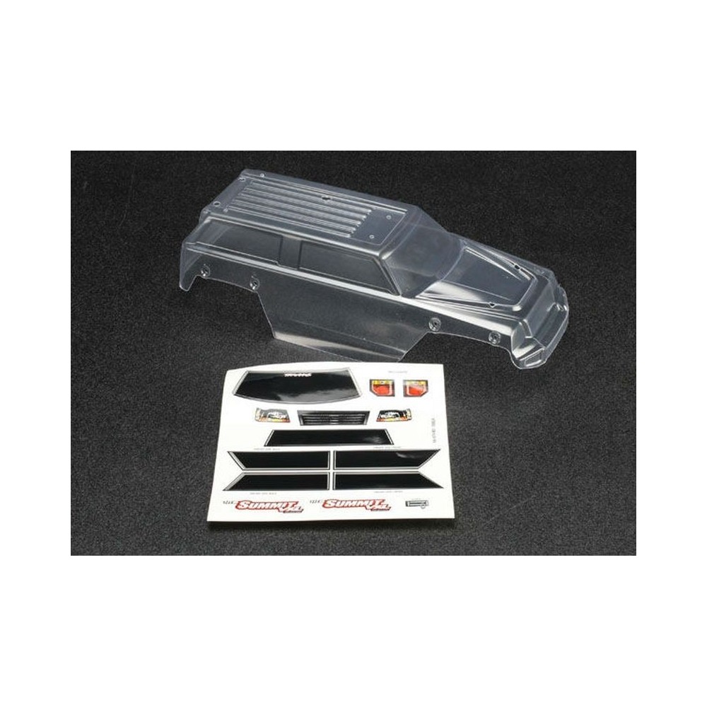 Carrocería Summit 1/16 transparente sin pintar Traxxas TRX7211 Carrocería Summit 1/16 transparente sin pintar Traxxas TRX7211