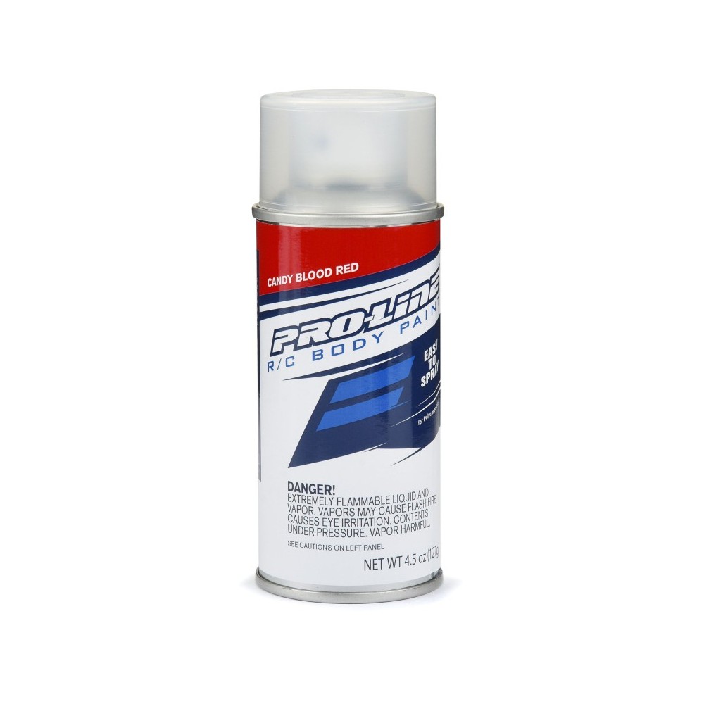 Pintura en aerosol carrocería RC candy rojo sangre Pro-line PRO644000 Pintura en aerosol carrocería RC candy rojo sangre Pro-line PRO644000