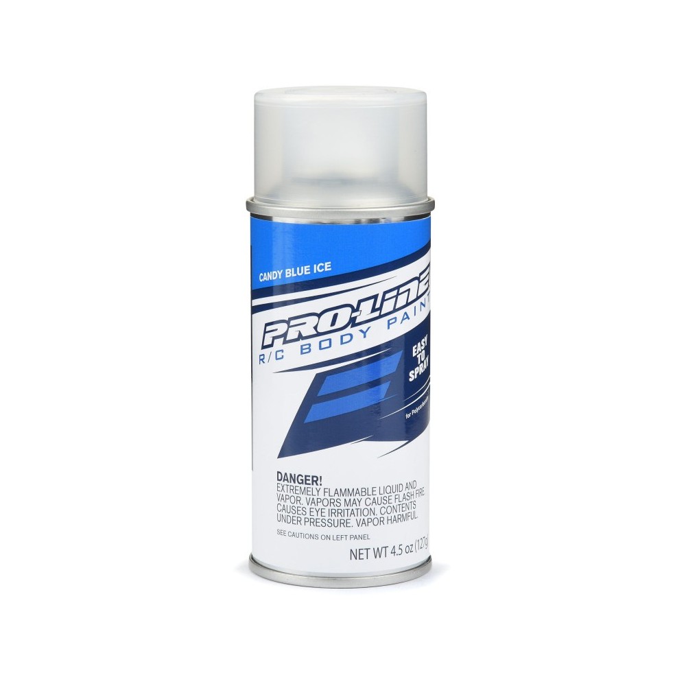 Pro-Line RC Body Spray Paint - Candy Blue Ice PRO644004 Pro-Line RC Body Spray Paint - Candy Blue Ice PRO644004